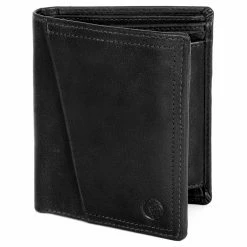 Lucleon Montreal | Rustic Black RFID Leather Wallet
