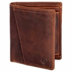 MEN WALLETS store 12 Lucleon Montreal | Rustic Tan RFID Leather Wallet