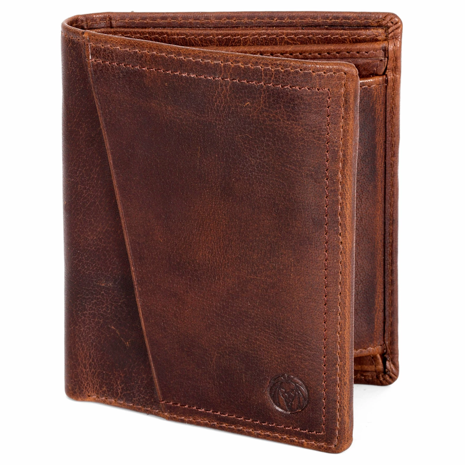 Lucleon Montreal | Rustic Tan RFID Leather Wallet 1 Lucleon Montreal | Rustic Tan RFID Leather Wallet
