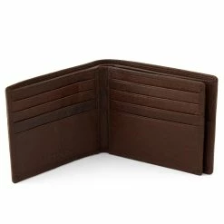 Lucleon California | Slim Brown Leather Wallet -MEN WALLETS store 1 1 201 1 98