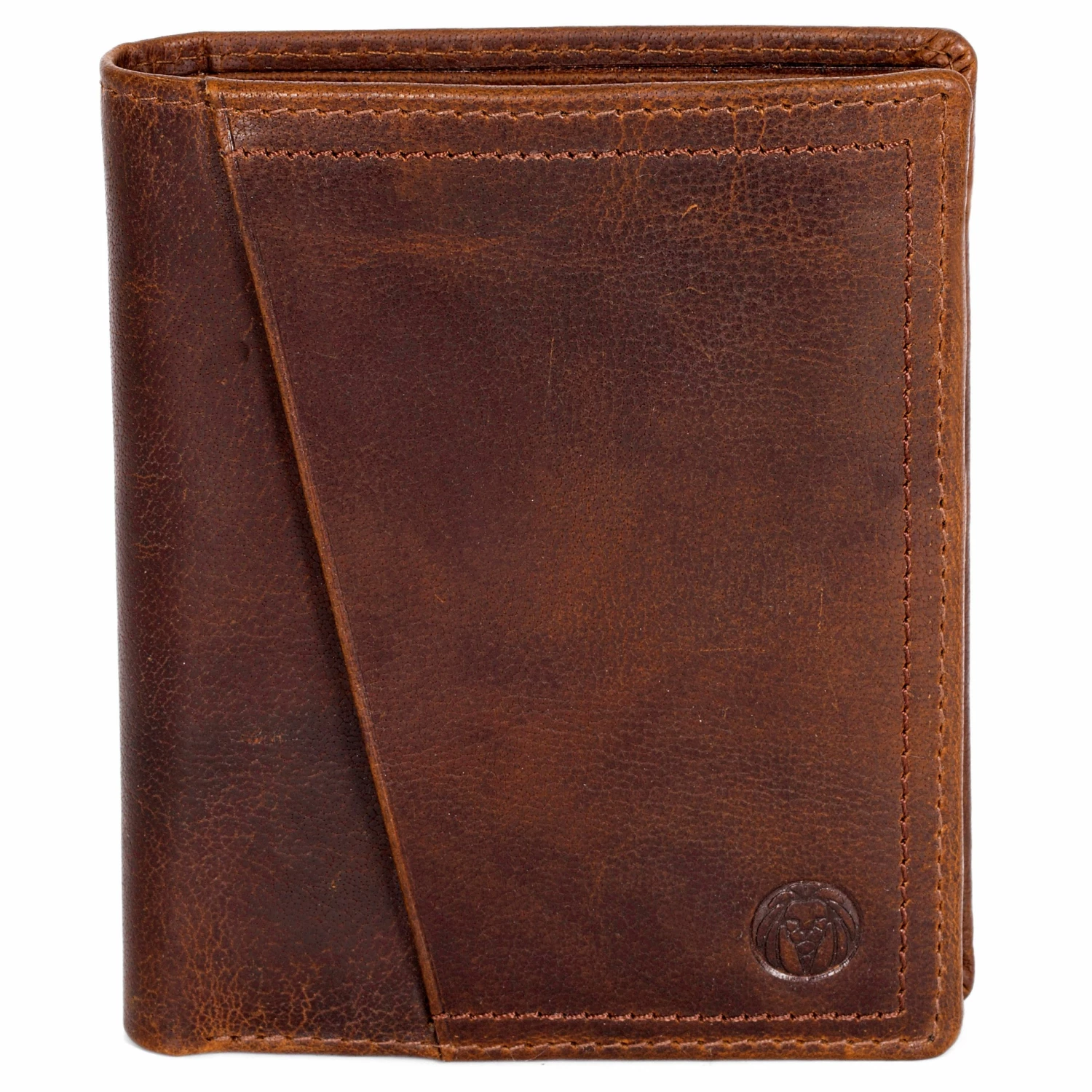 Lucleon Montreal | Rustic Tan RFID Leather Wallet 3 Lucleon Montreal | Rustic Tan RFID Leather Wallet - Image 3
