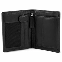 Lucleon Montreal | Vintage Black RFID Leather Wallet -MEN WALLETS store 1 2 18 2 scaled