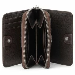 Lucleon Dark-Brown Leather RFID-Blocking Wallet -MEN WALLETS store 1 3 a72d47f9784f9db29eec9e015c22bdb0