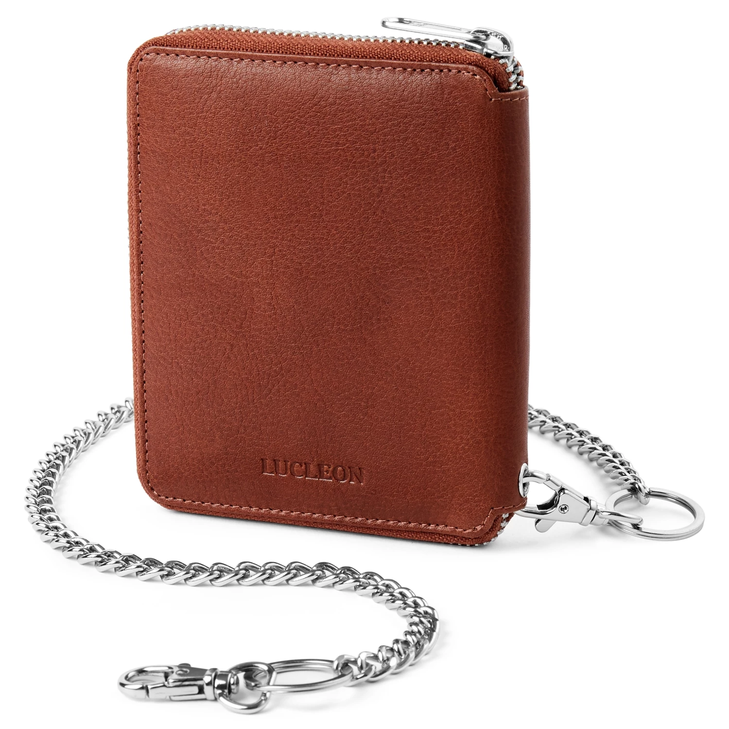 Lucleon Larry | Tan Leather RFID Wallet 1 Lucleon Larry | Tan Leather RFID Wallet