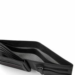 Lucleon California | Slim Black Leather Wallet -MEN WALLETS store 1 4 119