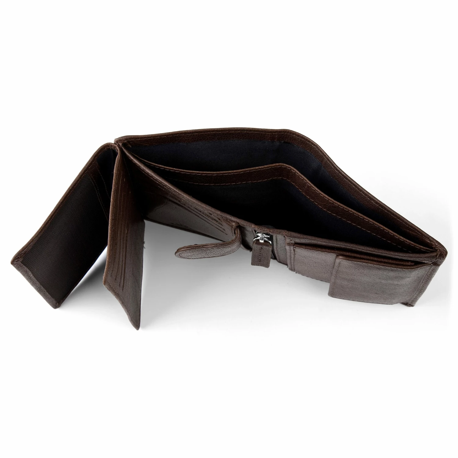 Lucleon Montreal | Vintage Brown RFID Leather Wallet 5 Lucleon Montreal | Vintage Brown RFID Leather Wallet - Image 5