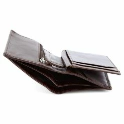 Lucleon Minimalist Dark Brown Leather Wallet -MEN WALLETS store 1 6 62 scaled