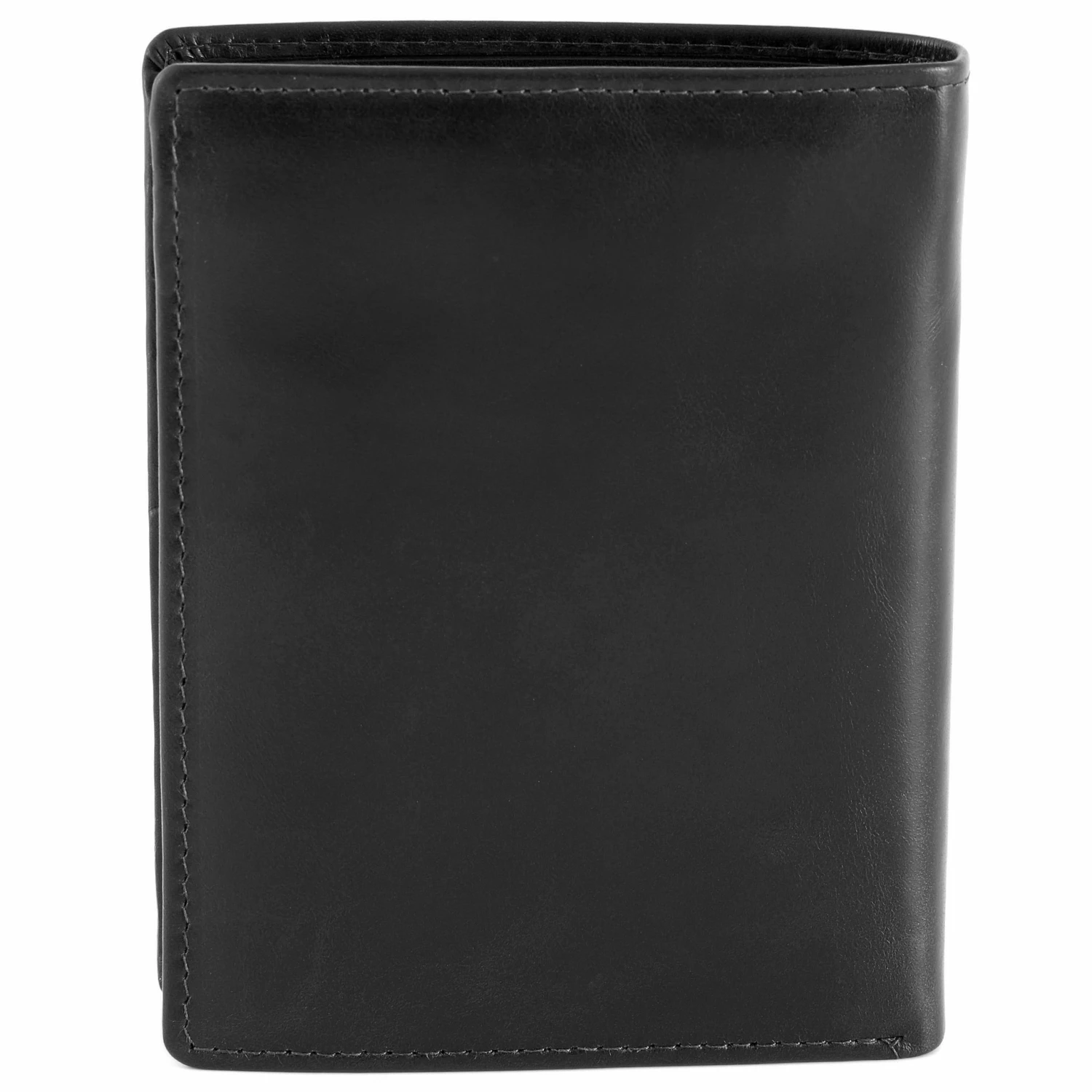 Lucleon Large Black Leather Wallet 2 Lucleon Large Black Leather Wallet - Image 2