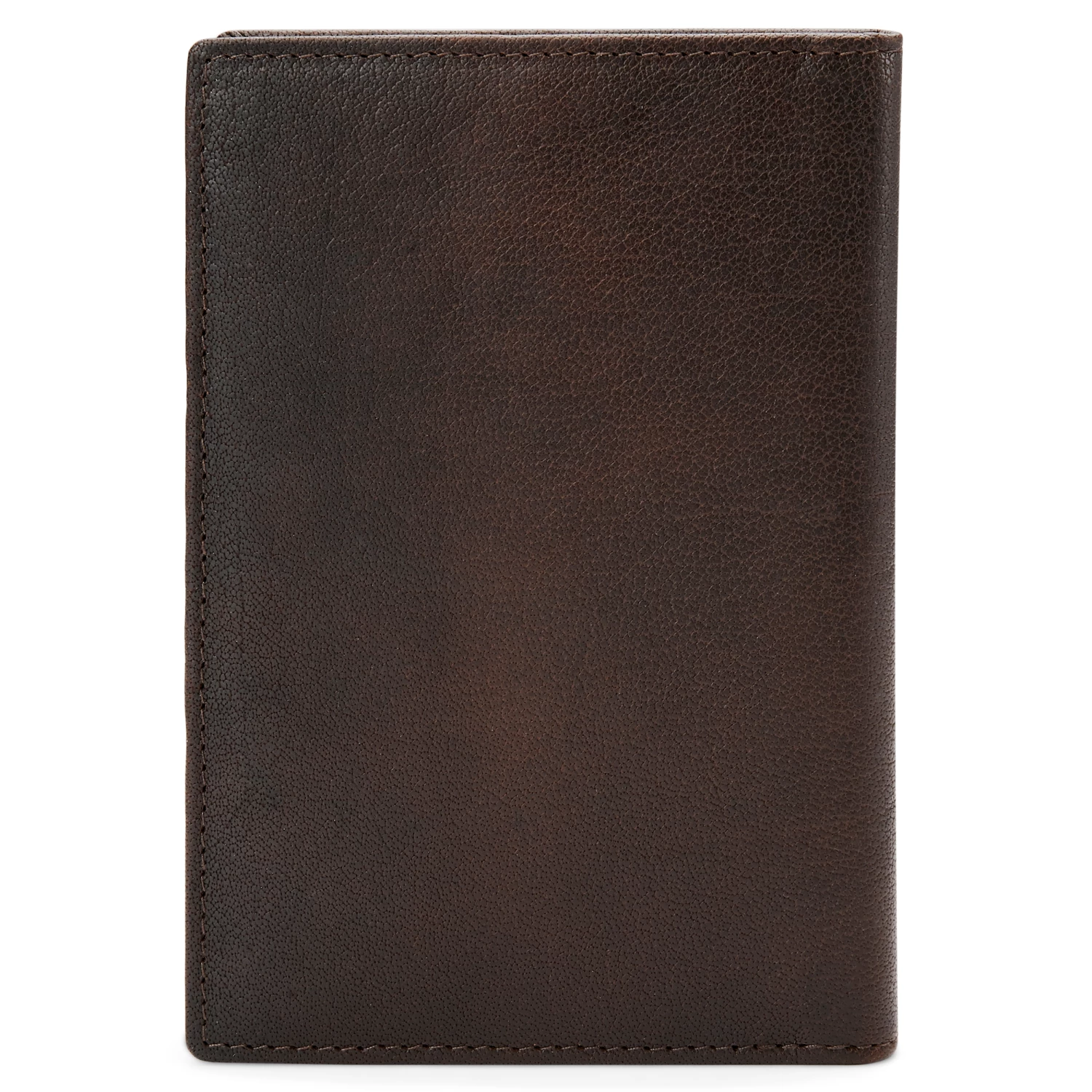 Lucleon Montreal | Brown Large Leather Card Travel Wallet 4 Lucleon Montreal | Brown Large Leather Card Travel Wallet - Image 4