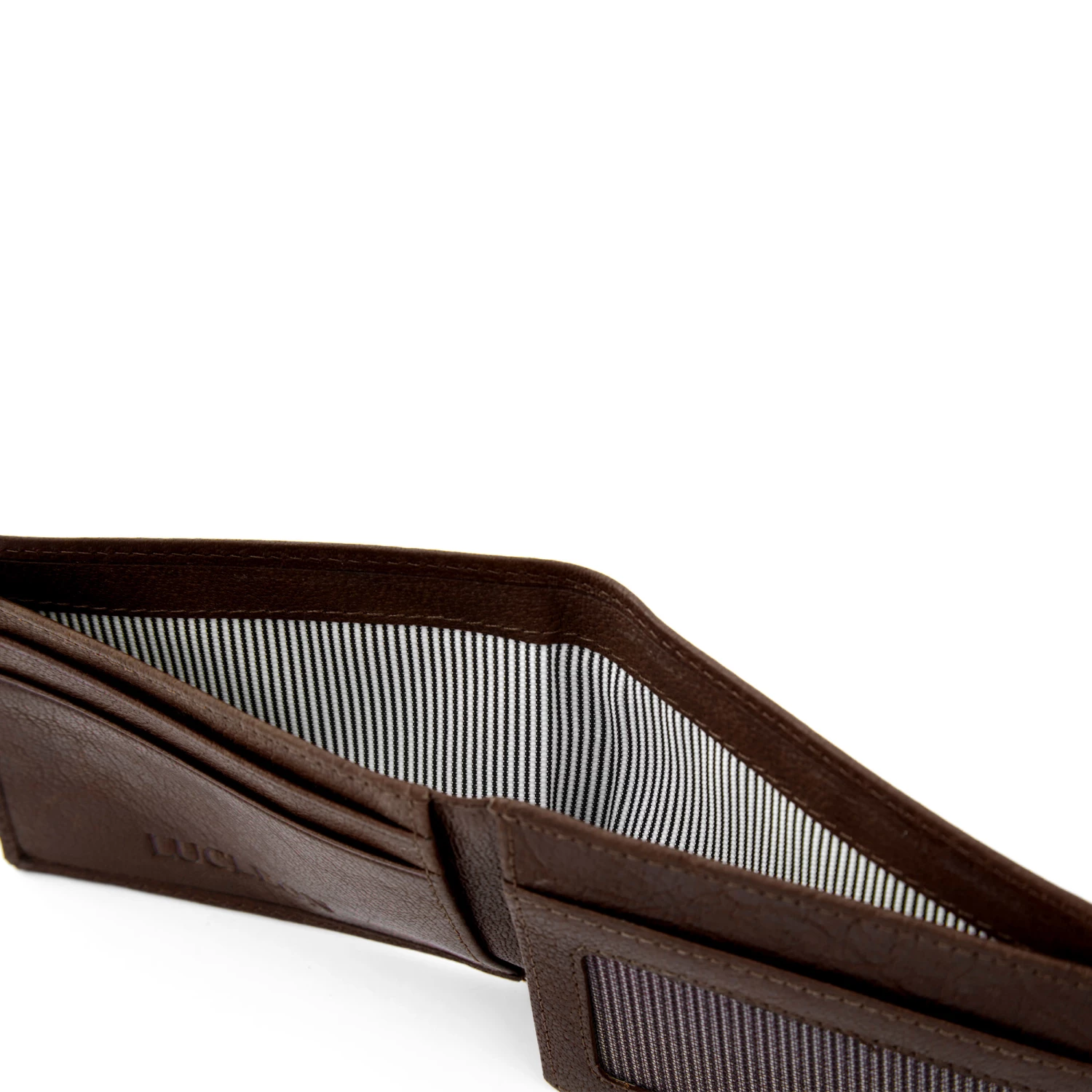 Lucleon California | Small Brown Leather Wallet 6 Lucleon California | Small Brown Leather Wallet - Image 6