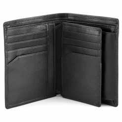 Lucleon Large Black Leather Wallet 8 Lucleon Large Black Leather Wallet -MEN WALLETS store 10 3 4 5 1 scaled