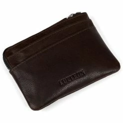Lucleon Montreal | Zipped Brown RFID Leather Pouch -MEN WALLETS store 10 3 4 8 1 scaled