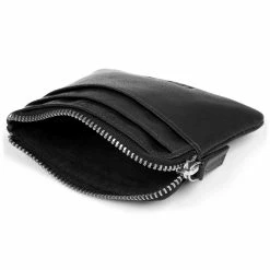 Lucleon Montreal | Zipped Black RFID Leather Pouch -MEN WALLETS store 10 4 86 scaled