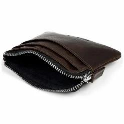 Lucleon Montreal | Zipped Brown RFID Leather Pouch -MEN WALLETS store 10 4 87 1 scaled