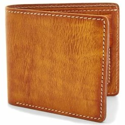Salt & Hide Tan Bi-Fold Leather Wallet