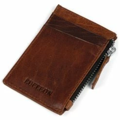 Lucleon Montreal | Mini Tan RFID Leather Wallet -MEN WALLETS store 11 3 1 121 scaled