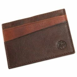 Lucleon Montreal | Mini Brown & Tan RFID Leather Card Holder -MEN WALLETS store 11 3 1 125 scaled