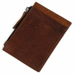 Lucleon Montreal | Mini Tan RFID Leather Wallet -MEN WALLETS store 11 4 33 scaled