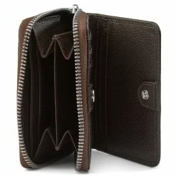 Lucleon Dark-Brown Leather RFID-Blocking Wallet -MEN WALLETS store 11 4e12c8c89802d235c7dca53bcce425e6e