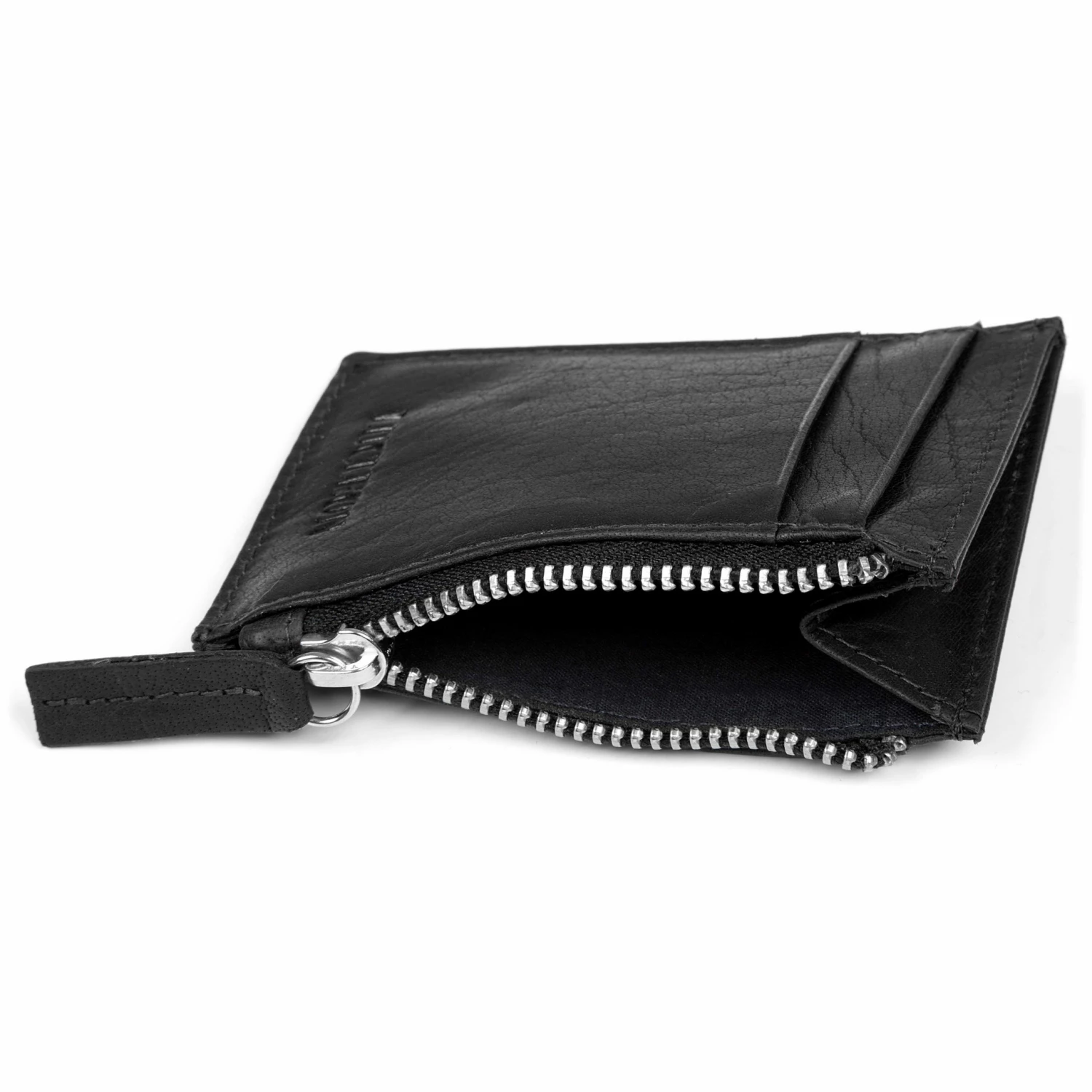 Lucleon Montreal | Mini Black RFID Leather Wallet 5 Lucleon Montreal | Mini Black RFID Leather Wallet - Image 5