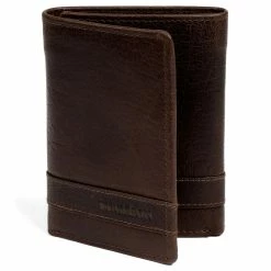 Lucleon Montreal | Trifold Brown RFID Leather Wallet