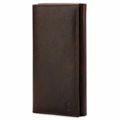 Lucleon Montreal | Trifold Brown Leather Wallet