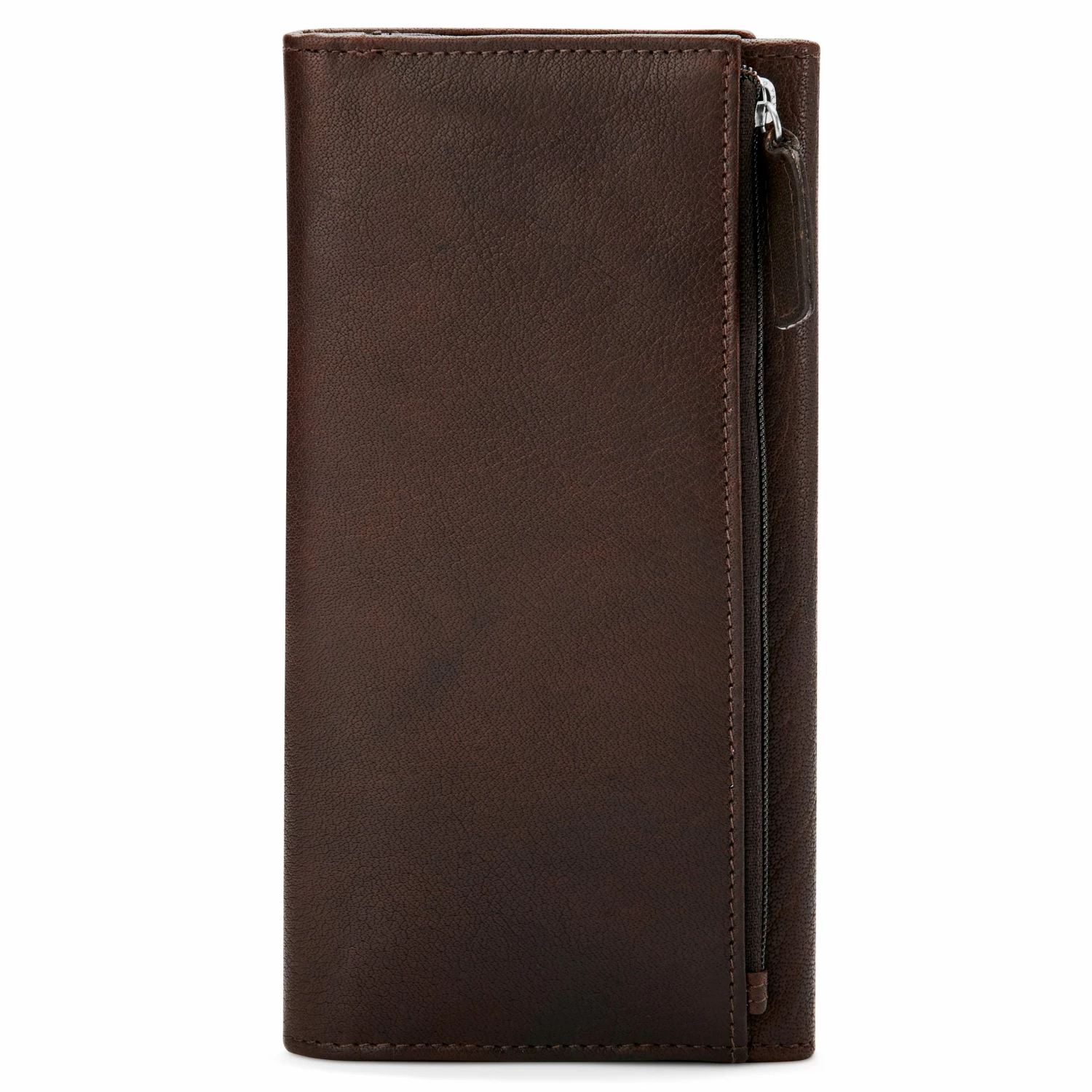 Lucleon Montreal | Trifold Brown Leather Wallet 4 Lucleon Montreal | Trifold Brown Leather Wallet - Image 4
