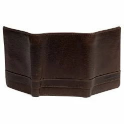 Lucleon Montreal | Trifold Brown RFID Leather Wallet -MEN WALLETS store 12 4 68 scaled