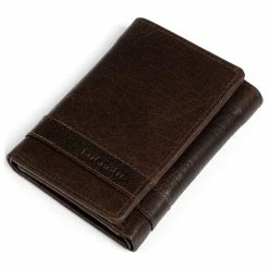 Lucleon Montreal | Trifold Brown RFID Leather Wallet -MEN WALLETS store 12 5 36 scaled