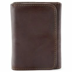 Collin Rowe Mocha Brown Trifold RFID Leather Wallet -MEN WALLETS store 12569 03 1 scaled