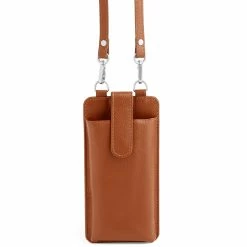 Lucleon Larry | Tan Phone Pouch & Card Holder