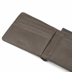 Lucleon Dark-Brown Leather RFID-Blocking Wallet -MEN WALLETS store 13 5ccfabc17822f6dfdcddc3e882bb1514a