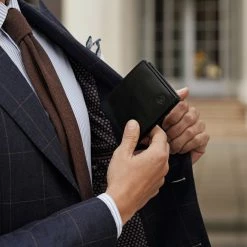 Lucleon Black Leather Wallet -MEN WALLETS store 13567 square 1 scaled