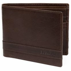 Lucleon Montreal | Luxury Brown RFID Leather Wallet