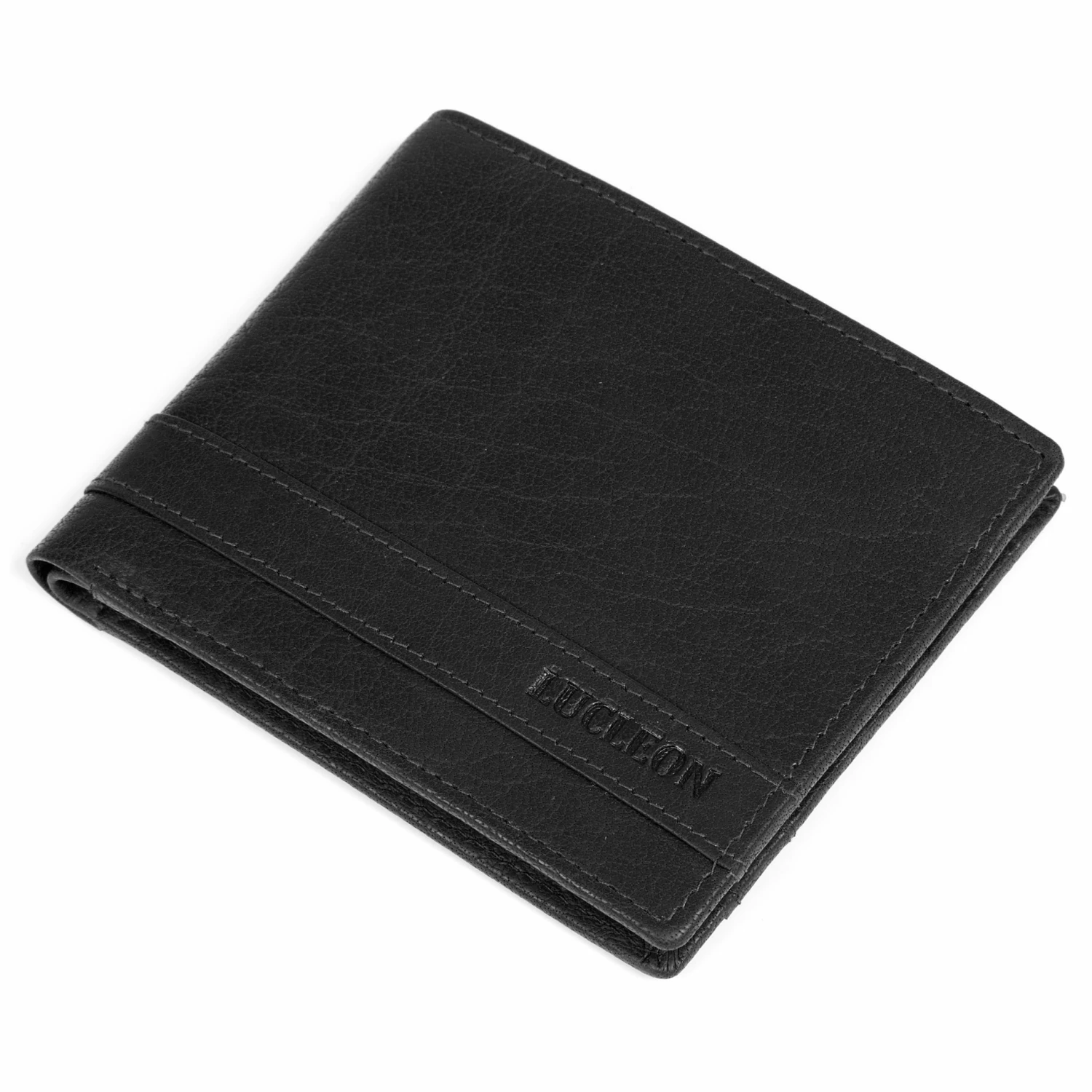 Lucleon Montreal | Luxury Black RFID Leather Wallet 6 Lucleon Montreal | Luxury Black RFID Leather Wallet - Image 6