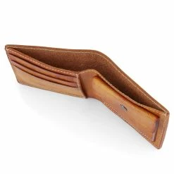 Salt & Hide Tan Bi-Fold Leather Wallet 9 Salt & Hide Tan Bi-Fold Leather Wallet -MEN WALLETS store 14 9 1 scaled