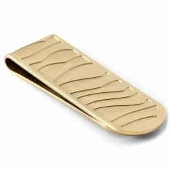 Fort Tempus Gold-Tone Zebra Money Clip