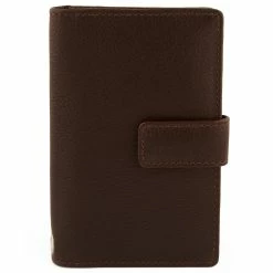 Lucleon Larry | Brown Leather RFID Wallet -MEN WALLETS store 16 2 183 1 scaled