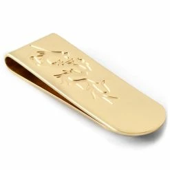 Fort Tempus Gold-Tone Dragon Money Clip