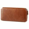 Lucleon California | Tan Accordion Leather Wallet