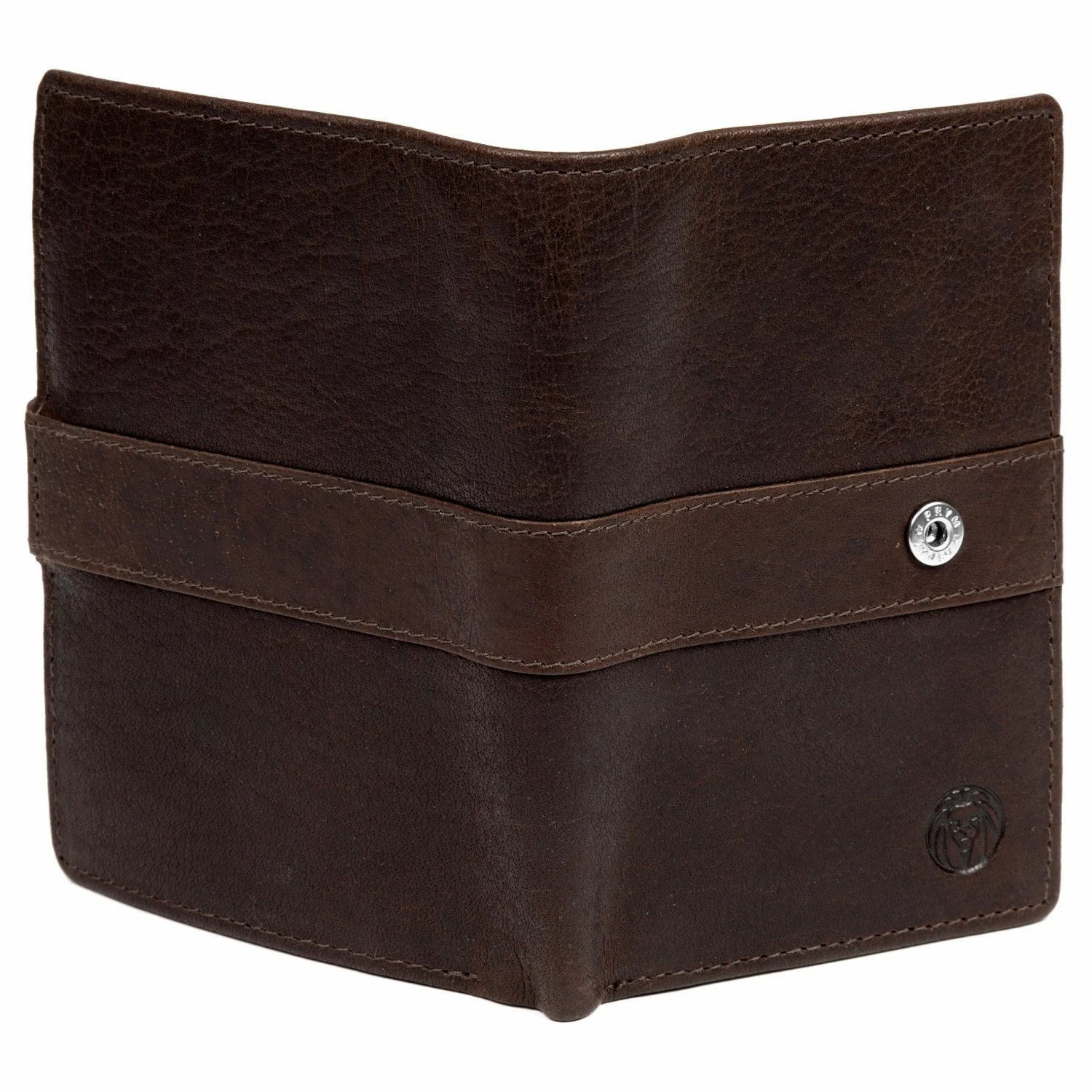 Lucleon Montreal | Executive Brown RFID Leather Wallet 4 Lucleon Montreal | Executive Brown RFID Leather Wallet - Image 4