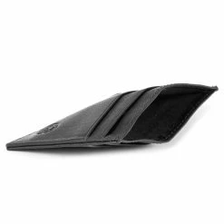 Lucleon Montreal | Mini Black RFID Leather Card Holder -MEN WALLETS store 17 5 7 scaled