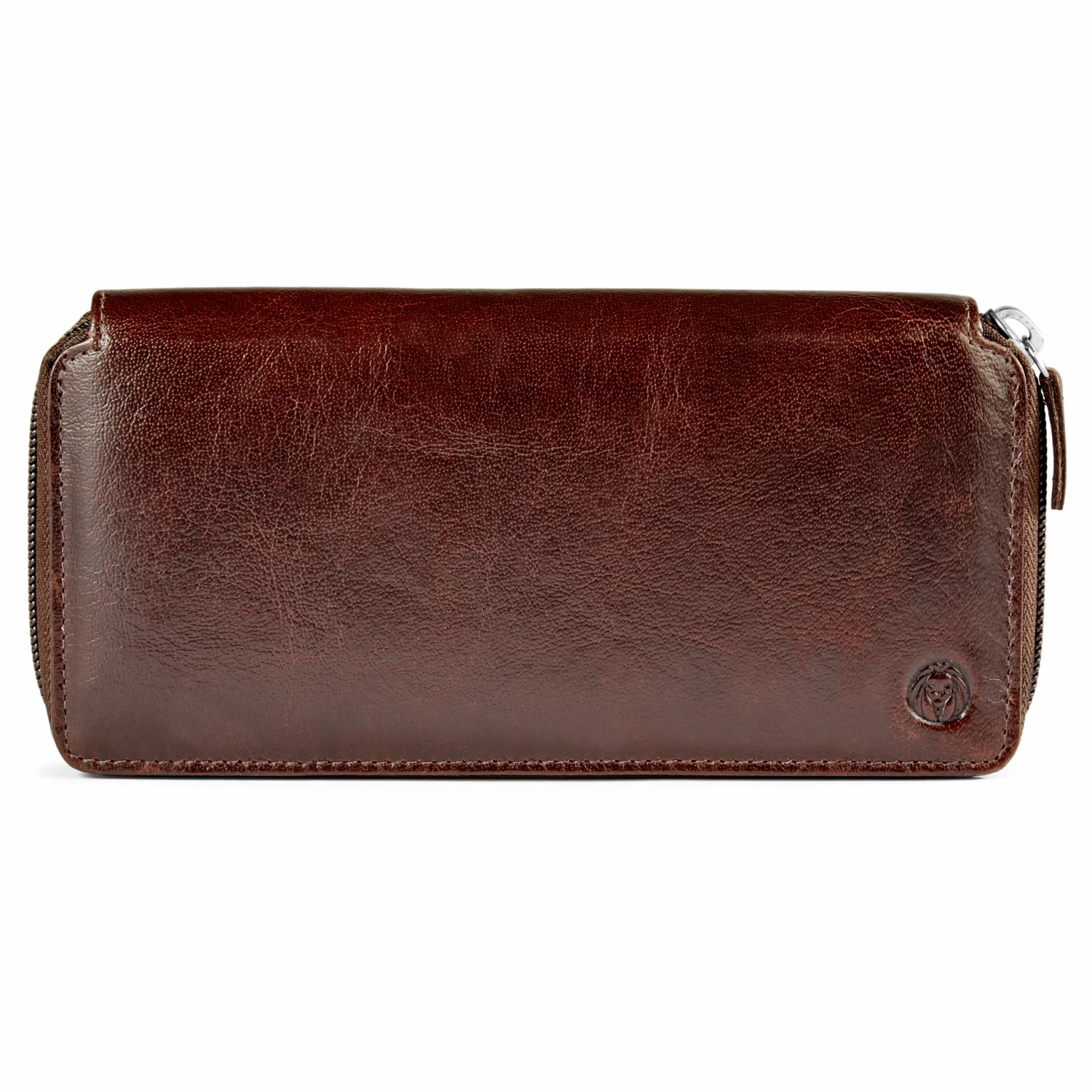 Lucleon California | Brown Accordion Leather Wallet 3 Lucleon California | Brown Accordion Leather Wallet - Image 3