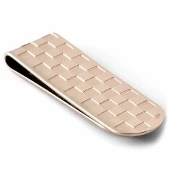 Fort Tempus Rose Gold-Tone Chess Money Clip