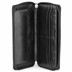 Lucleon California | Black Accordion Leather Wallet -MEN WALLETS store 19 5 copy 3