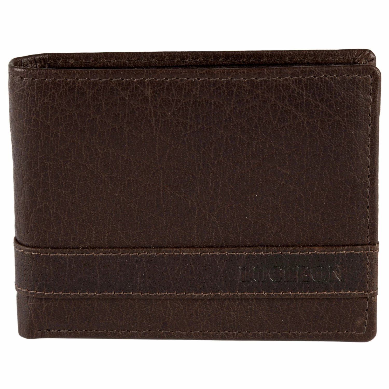 Lucleon Montreal | Bifold Brown RFID Leather Wallet 3 Lucleon Montreal | Bifold Brown RFID Leather Wallet - Image 3