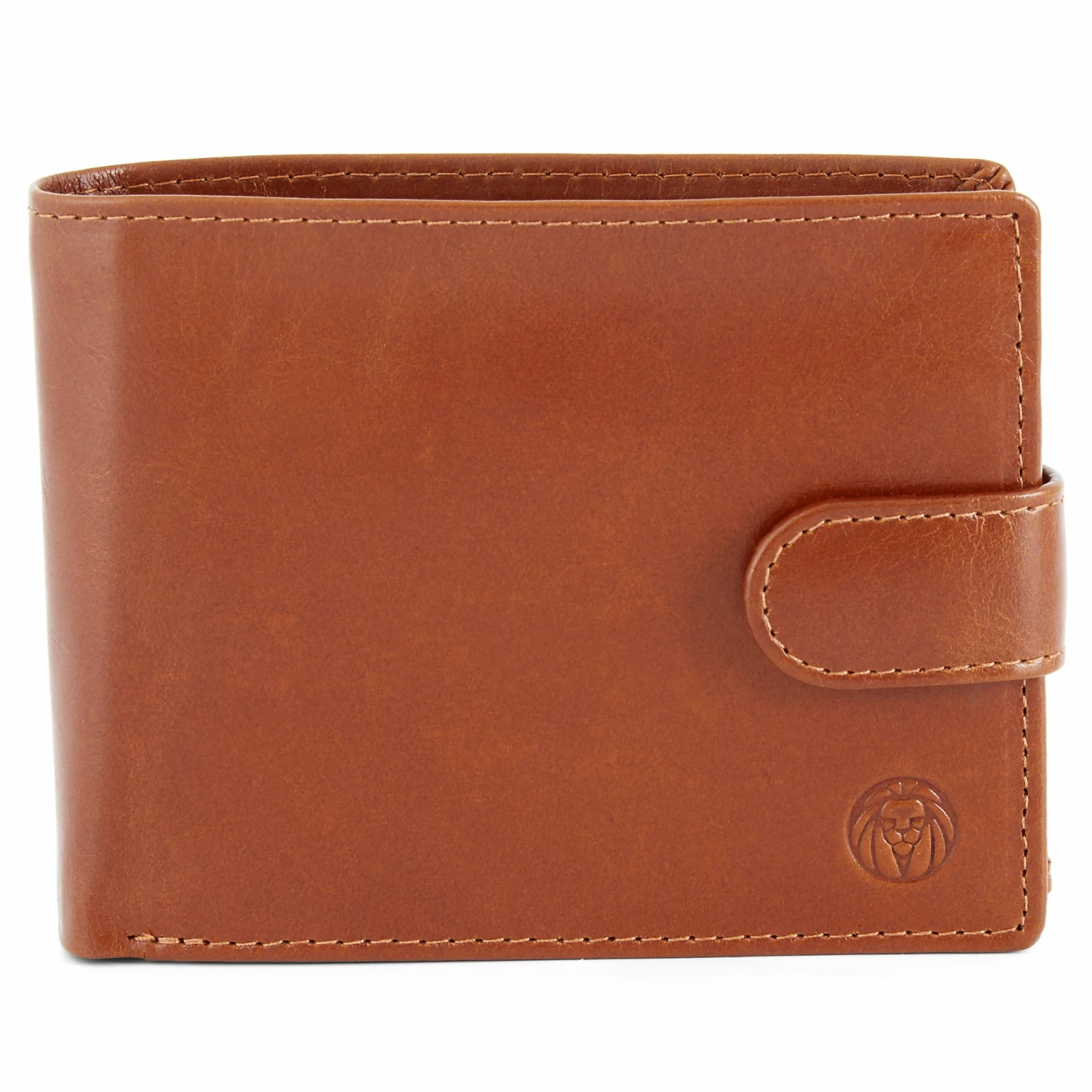 Lucleon Tan Ergonomic Leather Wallet 3 Lucleon Tan Ergonomic Leather Wallet - Image 3