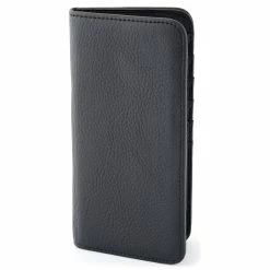 MEN WALLETS store 50 Collin Rowe Elegant Large Black Leather Wallet