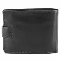 Lucleon Black Ergonomic Leather Wallet -MEN WALLETS store 2 3 150 1 scaled