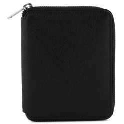 Lucleon Larry | Black Leather RFID Wallet -MEN WALLETS store 2 3 320